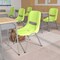 Flash Furniture Green Shell Stack Chair RUT-EO1-GN-GG - alternate 1